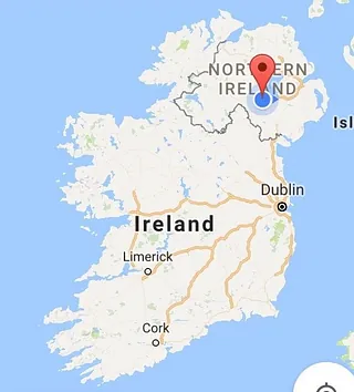 Ireland map