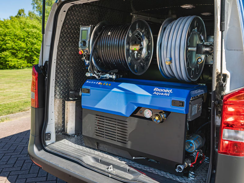 Rioned AquaJet Van Jetting Machine