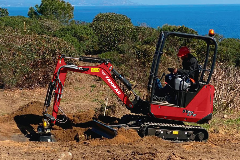 Yanmar SV17 Mini Excavator